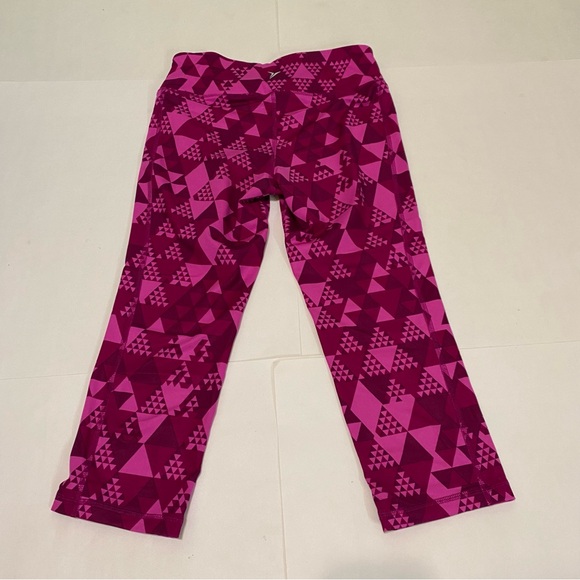 61. ⭐️Old Navy Active Pink Geometric Leggings - Picture 6 of 9